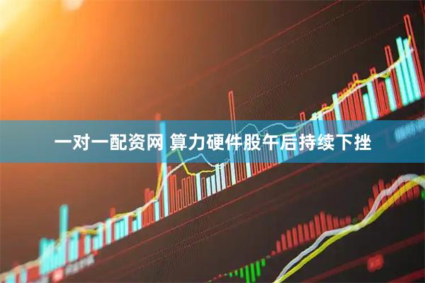 一对一配资网 算力硬件股午后持续下挫