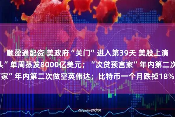 顺盈通配资 美政府“关门”进入第39天 美股上演“周五惊魂” “AI八巨头”单周蒸发8000亿美元；“次贷预言家”年内第二次做空英伟达；比特币一个月跌掉18% | 一周国际财经